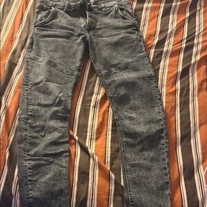 Men's Black/Gray H&M Jeans